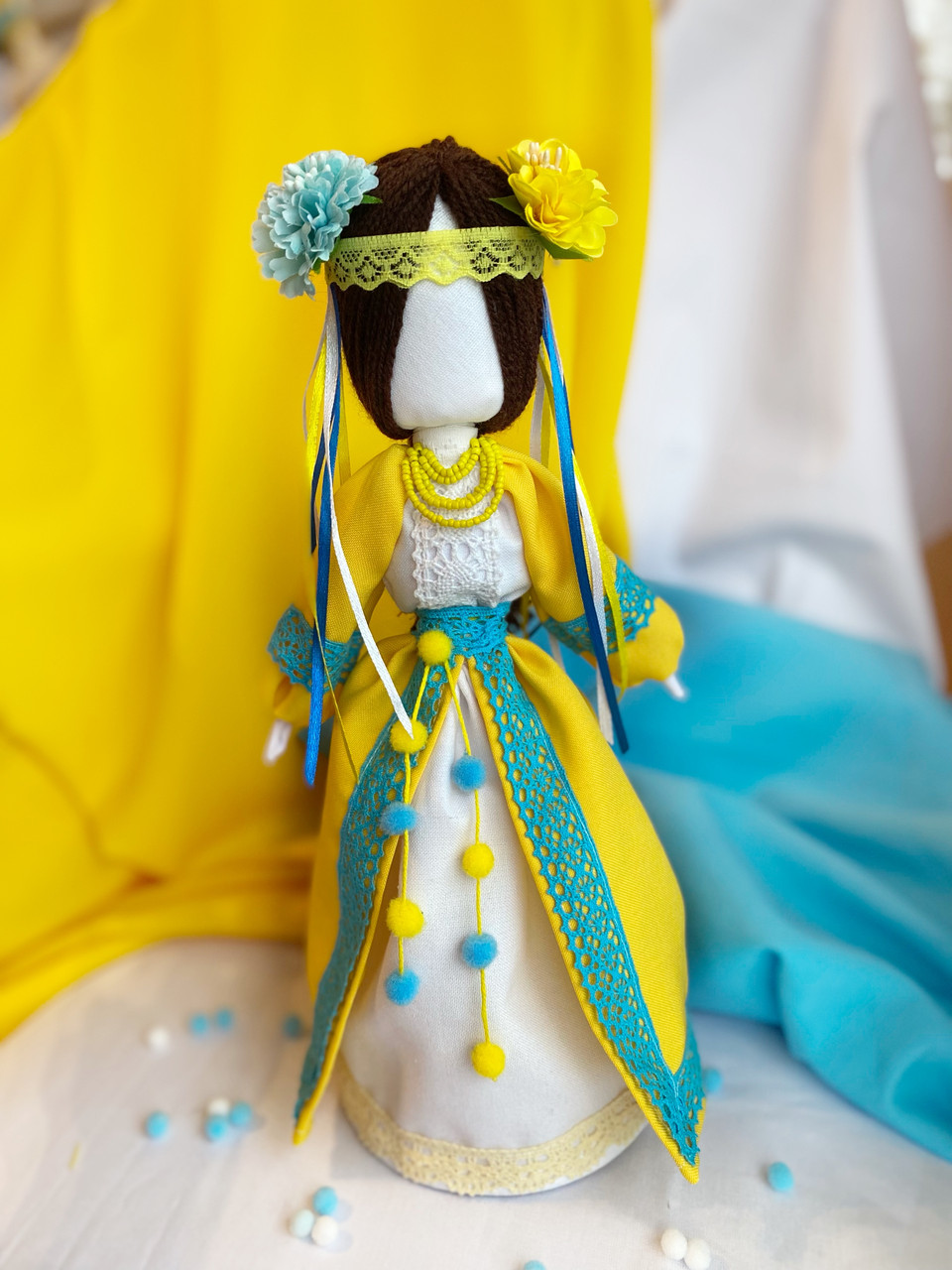 Мотанка Україна, лялька ручної роботи, Мотанка, сувенір, подарунок, лялька інтер'єрна, текстиль