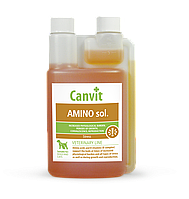 Комплексна вітамінна добавка для тварин Canvit Amino sol 250 мл
