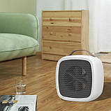 Портативний тепловентилятор Fan Heater Зелений Тепло нагрівач Нагрівач Тепловий вентилятор, фото 5