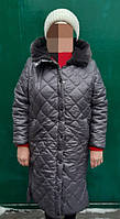 Жіночий пуховик на меху