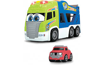 Іграшка Dickie Toys Автовоз АВС Scania Тім з м'якою машинкою, світло і звук, 42 см