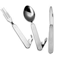 Lifeventure виделка, ложка, ніж SS Folding