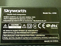 Платы от LED TV SKYWORTH 43G6 поблочно.