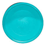 Відро пластикове 5 літрів харчове з кришкою бірюзове Ø 23 см h=20 см (ПолімерАгро), фото 4