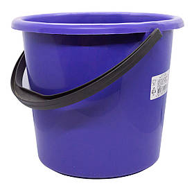 Відро пластикове 5 літрів харчове лаванда Ø 23 см h=20 см (ПолімерАгро)