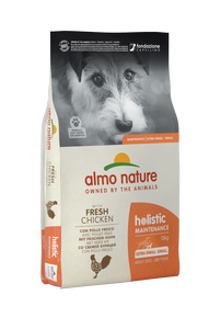 Сухий корм для дорослих собак маленьких порід Almo Nature (Альмо Натюр) Holistic зі свіжою куркою 12 кг