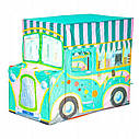 Дитячий ігровий намет палатка MR 0377 "Фургон з морозивом"  100 х 120 х 70 см, фото 3