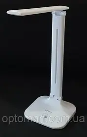 LED лампа офісна настільна TGX-782 зі знімним акумулятором, біла
