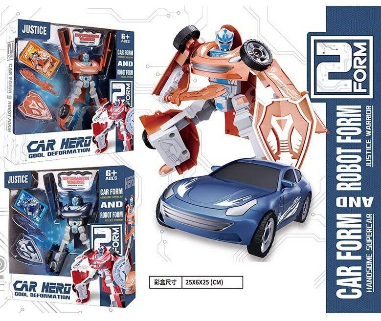 Трансформер автобот Car Hero (аксесуари, у коробці) 5001 С