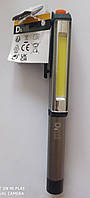 Ліхтарик - ручка з магнітом світлодіодний металевий на батарейках 3*ААА Diall