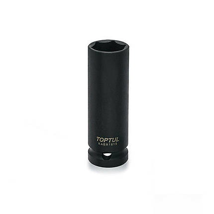 Головка ударна довга тонкостінна 1/2" для шиномонтажу 19мм KABX1619 TOPTUL, фото 1