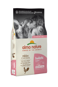 Сухий корм для щенят маленьких порід Almo Nature (Альмо Натюр) Holistic Puppy зі свіжою куркою 12 кг, фото 1