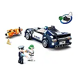 Конструктор SLUBAN M38 - B1063 "Поліцейська машина", 284 деталі, 2 фігурки, фото 4