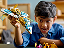 Конструктор LEGO Ninjago 71770 Реактивний літак Зейна Золотий дракон, фото 7