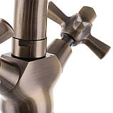 Змішувач для кухні в ретро стилі MIXXUS RETRO BRONZE (Німеччина), фото 4