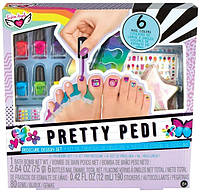 Fashion Angels Pretty Pedi Симпатичний педикюр дитячий набір для створення педикюру Pedicure Kit for Girls Kids