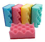 Губка кухонна Wave 5шт/уп (PROFIT) 9*6*3 см, фото 2