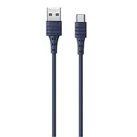 Дата-кабель Remax Zeron RC-068a 1m USB (тато) - USB Type-C (тато) Blue