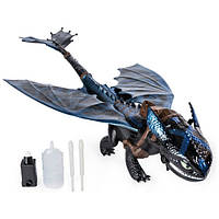 DreamWorks Dragons Беззубик Toothless дышит паром Как приручить дракона Огнедышащий 6045435 Giant Fire