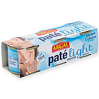 Паштет із свинячої печінки ARGAL PATE LIGHT без глютена 3*80g