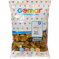 Кульки 11 металік "Сатинове золото" GM110/074 купити дешево оптом в інтернет-магазині