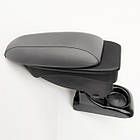 Підлокітник Armcik S1 з зсувною кришкою для Peugeot 301 2012+ (СІРИЙ ВЕРХ)