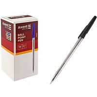 Ручка шариковая DELTA DB2051-01 черная 0.7мм (50 шт. в упаковке)