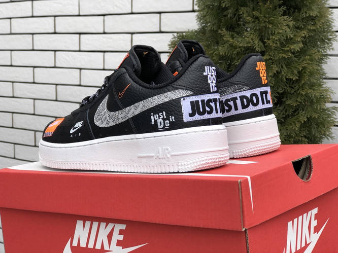 Nike air force just do it negras hot sale