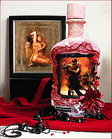 Сувенирная бутылка в подарок Танго страсти Подарок на годовщину свадьбы