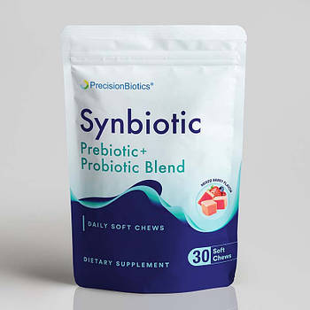 Microbiome Labs Synbiotic Soft Chews / Жувальні цукерки з пробіотиками для здоров'я кишківника 30 шт.