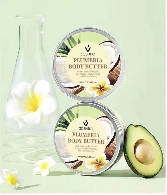 SCENTIO Plumeria Body Butter Крем-олія для тіла з тропічними оліями 200 мл