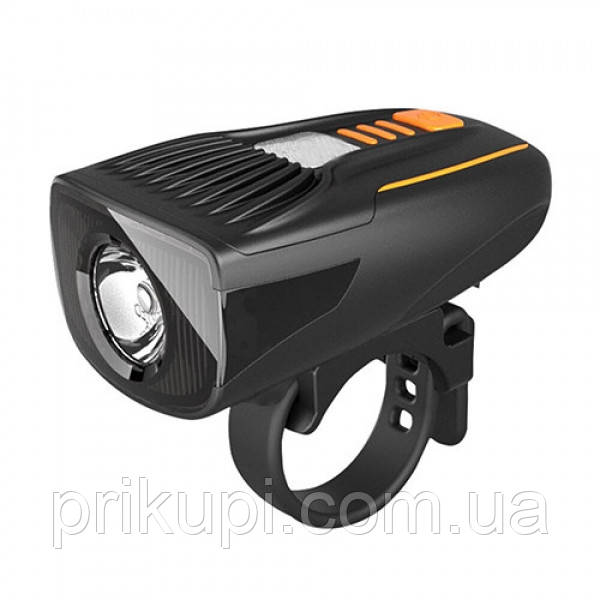 Велофонар BC23Pro-XPE ULTRA LIGHT, AUTOLIGHT SENSOR, індикація заряду, ipx6 Waterproof, антирозряд, акум.