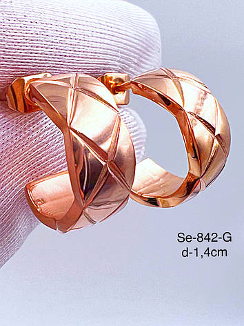 Сережки Stainlees Steel, фото 1