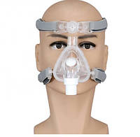 Сипап маска носовая для ИВЛ - размер М Прозрачная