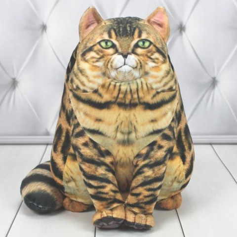 М'яка іграшка Котик Пончик 28х20 см (00074-5) ТМ Копиця