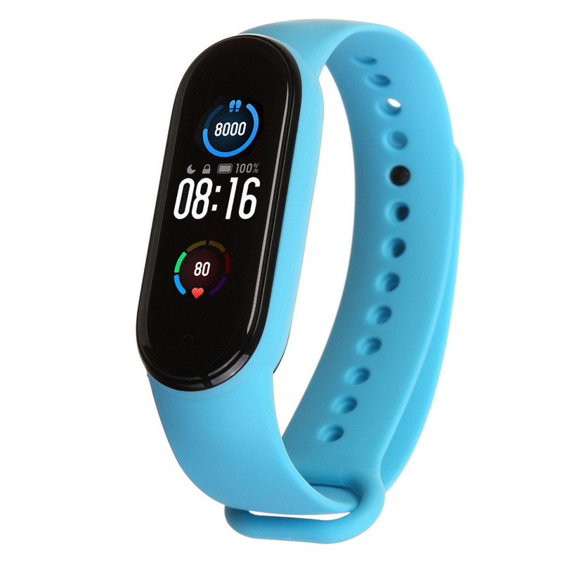 Браслет Xiaomi Mi Band 5 / 6 / 7 Color Sea Blue 11