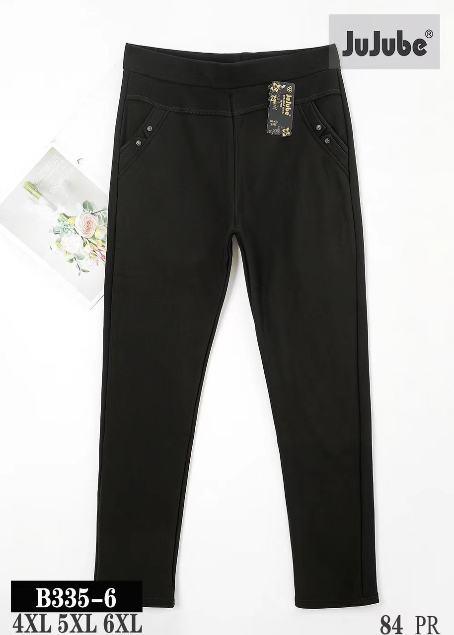 Штани жіночі верблюжа вовна термо 4XL-6XL (6 шт.) JuJuBe, фото 1