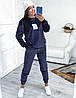 Спортивний костюм велюровий трійка з жилетом, фото 6