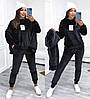 Спортивний костюм велюровий трійка з жилетом, фото 7