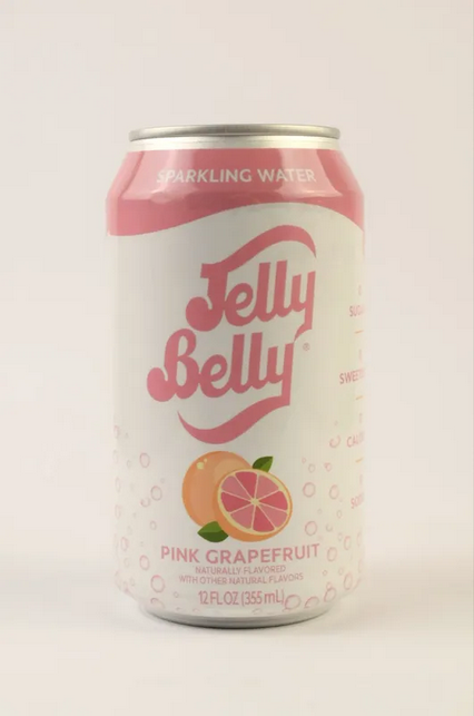 Газированный напиток без сахара Jelly Belly Pink Grapefruit 330мл - фото 1 - id-p1726333145