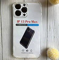 Силіконовий чохол для iPhone 13 Pro Max з бортиками-вушками, ударостійкий чохол на айфон 13 про макс