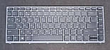 Клавіатура для ноутбука HP Zbook Studio G3, RU, чорна, сіра рамка, підсвічування клавіш, фото 2