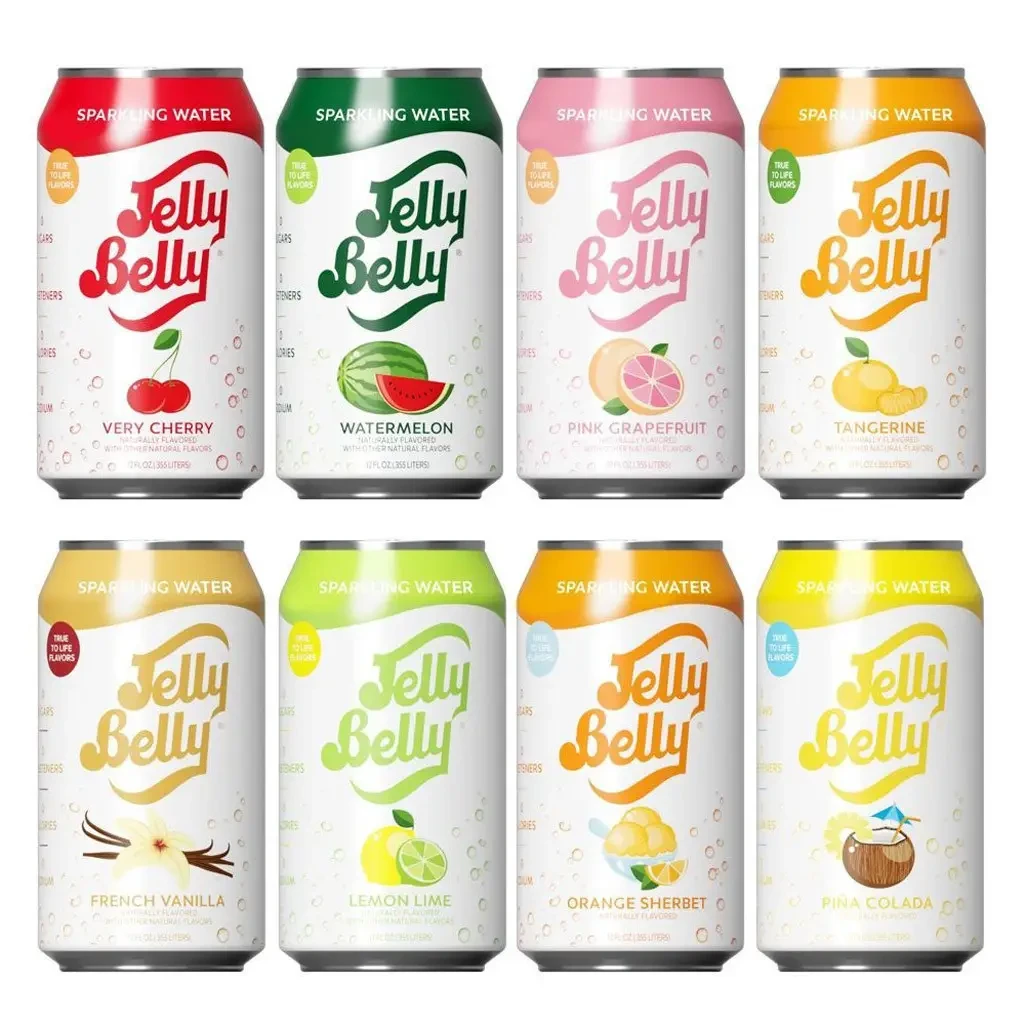 Газированный напиток без сахара Jelly Belly Pink Grapefruit 330мл - фото 4 - id-p1726333145