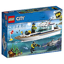 Конструктор LEGO City 60221 Яхта для дайвінгу