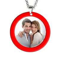 Підвіска на дзеркало авто ароматизатор — обідок червоний