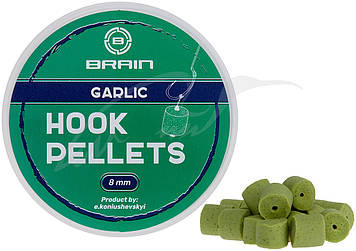 Пелети Brain Hook Pellets Garlic (часник) 16mm 70g