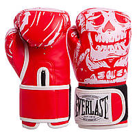 Перчатки для бокса и единоборств Everlast Skull 12, Красный