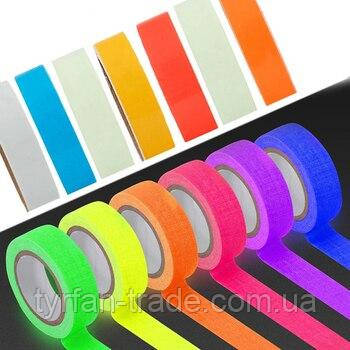 Смужки, що світяться в темряві, неоново фосфорні самоклеющиеся, фото 1