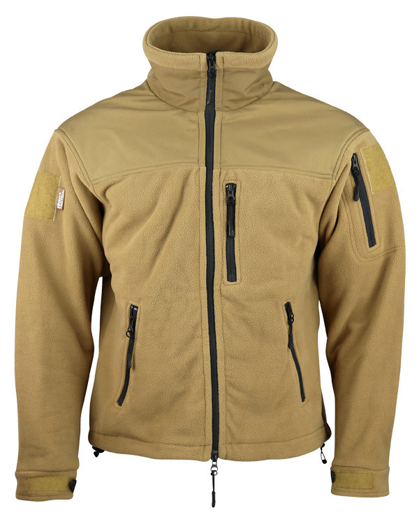 Фліс тактичний KOMBAT UK Defender Tactical Fleece SWJ kb-dtf-coy-s