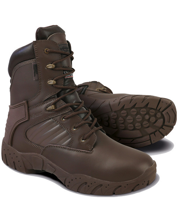 Черевики тактичні Kombat UK Tactical Pro Boots All Leather SWJ kb-tpb-brw-45